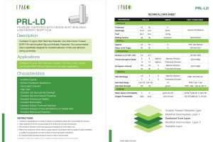 Pearlize, Cavitated Both Sides Heat Sealable Low Density BOPP Film