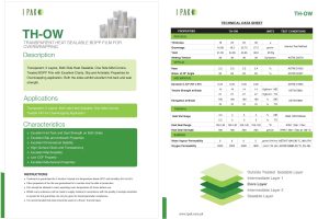 Transparent Heat Sealable, Over Wrap BOPP Film